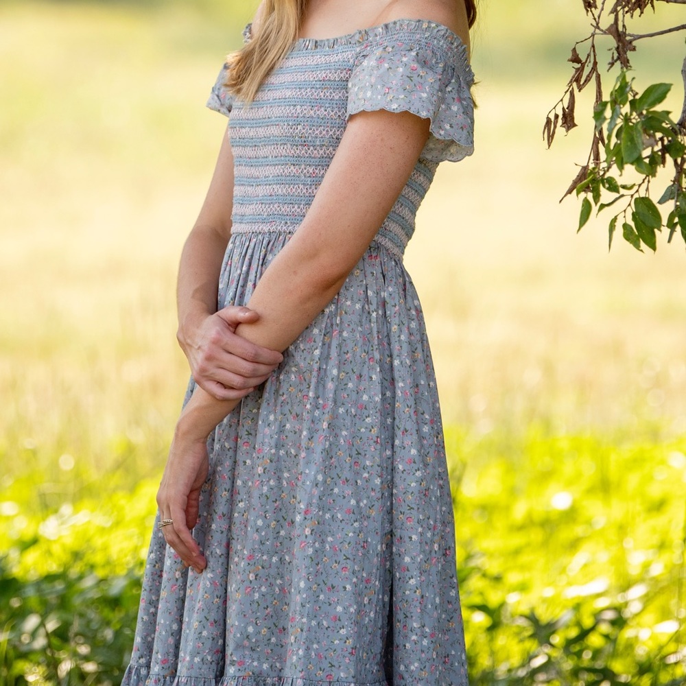 Off the shoulder dress, size medium